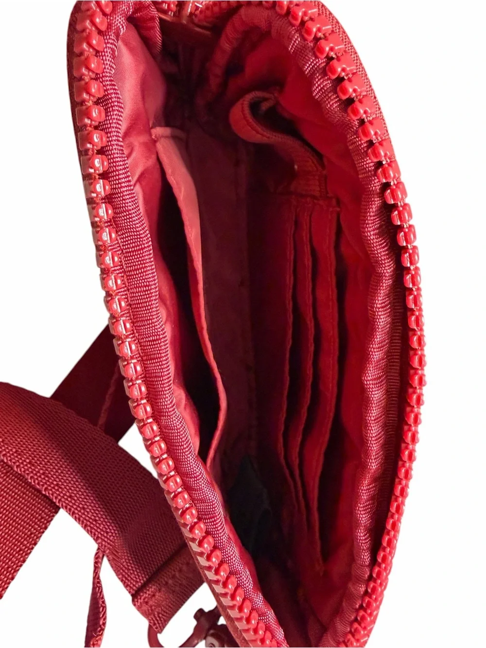 Dagne Dover x Sephora Mara Phone Sling Bag in Spice Red